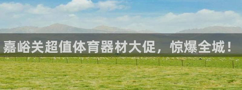 耀世平台皮皮虾怎么样：嘉峪关超值体育器材大促，惊爆全