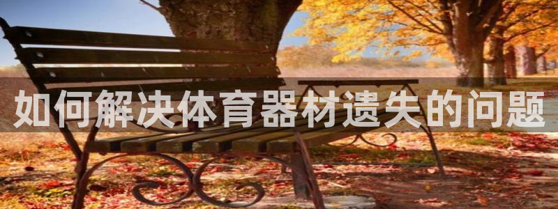 耀世平台最新注册地址是哪里的：如何解决体育器材遗失的