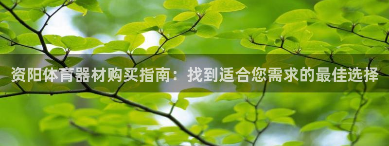 耀世天下是不是复仇的意思：资阳体育器材购买指南：找到