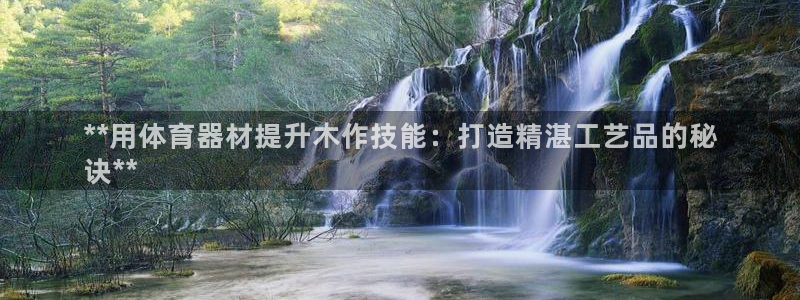 耀世娱乐平台注册地址在哪里看：**用体育器材提升木作