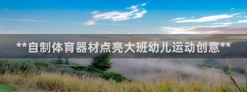 耀世娱乐平台注册登录不了：**自制体育器材点亮大班幼