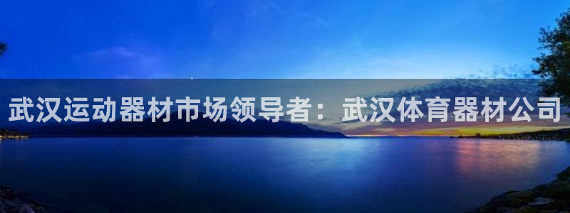耀世平台app下载安装官网：武汉运动器材市场领导者：