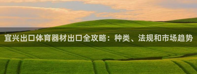 耀世娱乐网站下载：宜兴出口体育器材出口全攻略：种类、
