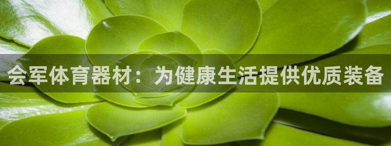 耀世娱乐科学：会军体育器材：为健康生活提供优质装备