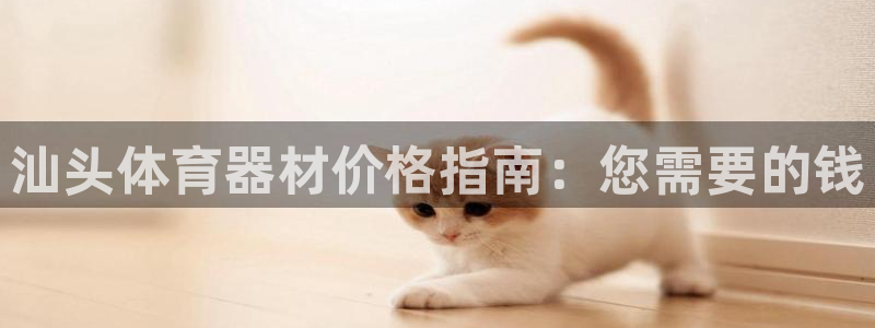 耀世娱乐app下载：汕头体育器材价格指南：您需要的钱