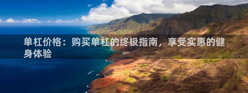 耀世集团董事长：单杠价格：购买单杠的终极指南，享受实