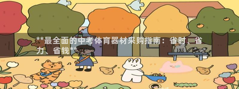 耀世国际集团董事长：**最全面的中考体育器材采购指南