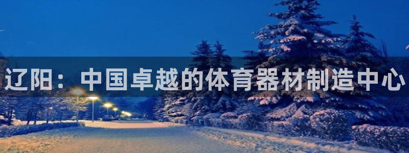 耀世娱乐平台官网登录不了：辽阳：中国卓越的体育器材制造中心